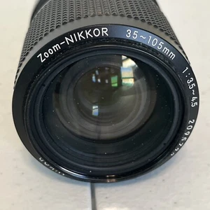 Nikon Ai-s Zoom Nikkor 35-105mm F3.5-4.5 MF Lens - Foto 1 di 7