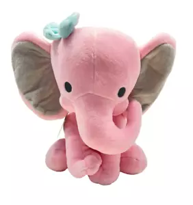 Bedtime Originals Hazel Pink Elephant for Embroidery (261043E) - Picture 1 of 8