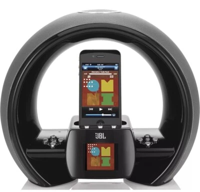 JBL On Air Wireless Speaker System Built in Wi-Fi FM radio Clock with Dual Alarm - Image 1 of 2