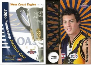 2006 Select Champions Premiership & Rookie (PC15 PRC15) Banjamin McKINLEY Wce :: - Picture 1 of 2