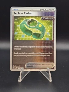 Techno Radar 180/182 Sv04: Paradox Rift Reverse Holo Pokemon TCG Playable Mint  - Bild 1 von 2