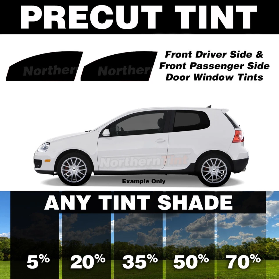 Precut Window Tint for Mini Cooper Paceman 13-16 (Front Doors Any Shade) - Image 1 of 4