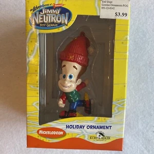 Jimmy Neutron Skate 2003 Holiday Christmas Ornament Nickelodeon Kurt Adler NEW - Picture 1 of 4