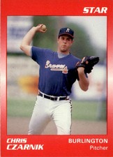 1989 Star #110 Chris Czarnik Burlington Braves