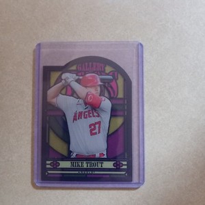 2021 Mike Trout Topps Gallery GOH-8 Gallery Of Heroes Stained Glass MINT 🔥🔥🔥