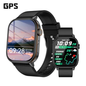 2025 Smart Watch (Answer/Make Call) GPS Fitness Tracker Sleep Monitor Waterproof - Picture 1 of 26