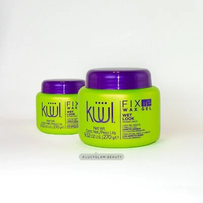 Gel de cera Kuul Fix Me WET LOOK producto para el cabello de pie (paquete de 2 9,52 OZ Ea) Foto 1 de 4