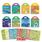Learning Cognition Animal Insect Ocean Scene Stickers Book Children Sticker