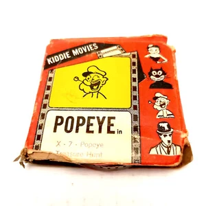 8mm Film Popeye Schatzsuche - Metro Films X-7 Kiddie Filme - Bild 1 von 8