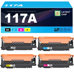4x XXL Kompatibel HP 117A Toner W2070A für Color Laser MFP 179fnw 179fwg 178nwg - Bild 1 von 7