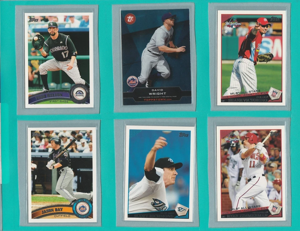 2009 Topps Updates & Highlights Ryan Zimmerman #UH301 Washington Nationals - Image 1 of 1