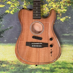 Hollow Body TL E-Gitarre Akustikgitarre, Palisander Griffbrett, Single S kostenloser Versand - Bild 1 von 9