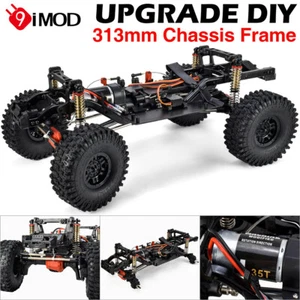 RC Chassis Rahmen mit Differential Portalachse für Traxxas TRX-4 1/10 RC Crawler - Picture 1 of 15