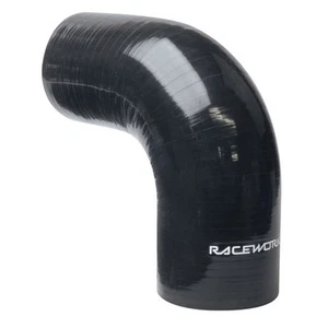 RACEWORKS 90 ELBOW 4.5"(114MM) BLACK SHE-090-450BK - Picture 1 of 1