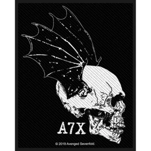 AVENGED SEVENFOLD Standard Patch: SKULL PROFILE bat Official Licenced Merch gift - Bild 1 von 1