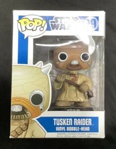 Funko Pop! Star Wars #19 Tusken Raider Vinyl Bobble-Head, Blue Box Vaulted - Picture 1 of 7