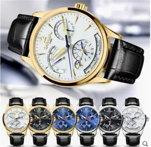 Carnival Men Automatic Watch 25Jewels Energy Display Date Two Dials 24hours - Picture 1 of 16