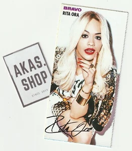 Rita Ora Rookie RC / CRO 2014 BRAVO German Autograph Signature Card VERY RARE - Picture 1 of 2