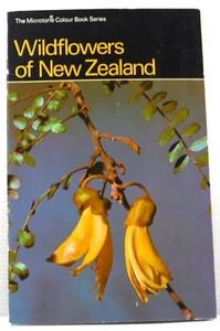 Wildflowers of New Zealand By Hugh Wilson Microtone Colour Book Series 1974 PB - Picture 1 of 11