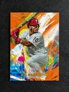 2020 Topps Inception Orange /50 SP JT Realmuto #29 Philadelphia Phillies - Picture 1 of 3