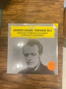Brahms Symphony No.4 Carlos Kleiber Orig. 1981 DGG Digital LP 2532003 - SEALED - Picture 1 of 2