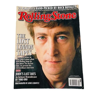 John Lennon - Rolling Stone Magazine Issue 711 February 2011 RARE - Picture 1 of 9