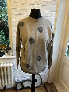 Vintage Ladies Jumper with Lion Pattern Size 10 By Pol By Krizia - Picture 1 of 6