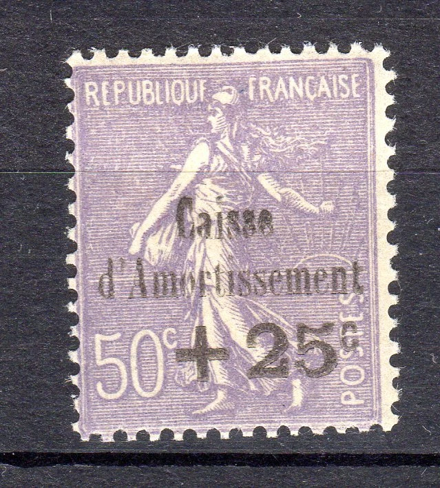 070917)...CAISSE AMORTISSEMENT........276...LUXE**...GOMME ORIGINALE - Photo 1/1