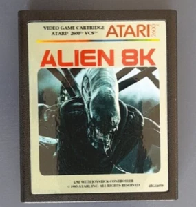 Alien 8K - Atari 2600, 2600+ and 7800+ Game Cartridge - Picture 1 of 1