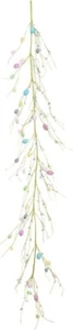 Gallerie II 47" Easter Egg Artificial Flower Branches Stem Novelty Garland - Picture 1 of 3