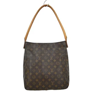 LOUIS VUITTON LOOPING GM SHOULDER BAG PURSE MONOGRAM M51145 MI0070 XX34692 - Picture 1 of 9