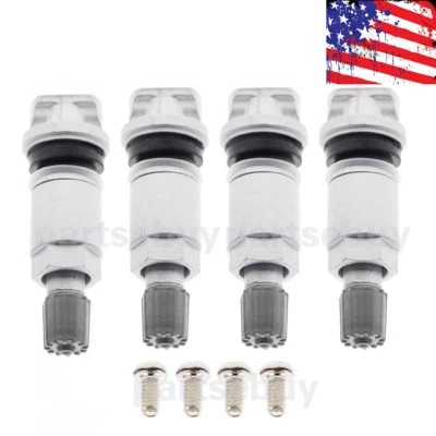 4x For Mazda Mitsubishi Valve Stem Tire Sensor TPMS Service Rebulit Kit VS-MA02 - Image 1 of 4