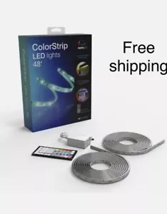 Tzumi Aura 48 ft. LED Multi-Streifen Licht mit A/C Netzteil - Bild 1 von 3