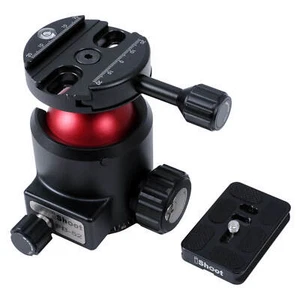 Aviation Aluminum Tripod Ball Head with Arca-Swiss 1/4 Screw Quick Release Plate - Picture 1 of 12