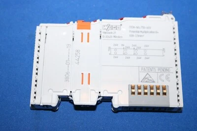 WAGO / 750-603 / Potentialvervielfältigungsklemme DC24 VI CONNECTION MODULE - Bild 1 von 4