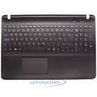 New Replacement For Sony VAIOSVF1521F6EB Black Palmrest Keyboard Touchpad UK