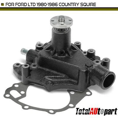 Bomba de agua del motor para Ford LTD 1980-1986 Mercury Marquis Grand Marquis Lincoln Foto 1 de 4