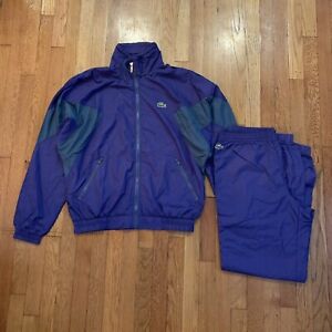 Vintage Lacoste Chemise 4/180 Track Suit Jacket & Pants