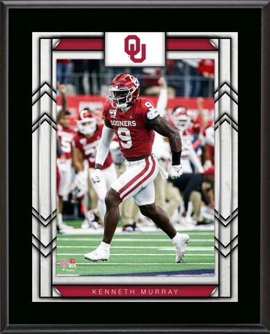 Kenneth Murray Oklahoma Sooners 10.5" x 13" Player Plaque Cover