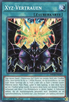 YuGiOh Xyz-Vertrauen MP24-DE393 Common Deutsch Neu 1st - Bild 1 von 2