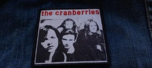 Parche de hierro The Cranberries Stencil Group 3 x 3,25 pulgadas - Imagen 1 de 5