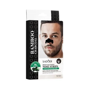 6 PCS Blackhead Remover Pore Strips Natural Charcoal Nose Strips Deep Cleansing - Picture 1 of 5