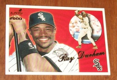 Rare 2000 Pacific Aurora National Show Anaheim California Ray Durham Card - Image 1 of 2