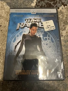 Lara Croft: Tomb Raider (DVD, 2001) New Sealed Angelina Jolie Original Cover - Foto 1 di 2