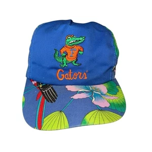 Sombrero Hawaiano Vintage Florida Gators Años 90 Ajustable - Imagen 1 de 7
