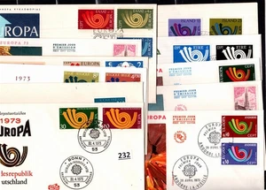 # COLLECTIONS 1973 - 11 FDC - EUROPA CEPT - Picture 1 of 1