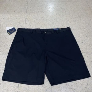 Neu mit Etikett Polo Ralph Lauren Performance Golfshorts für Herren 42T klassische Passform 9 Zoll schwarz - Bild 1 von 4
