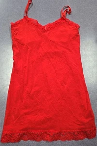 No Boundaries Junior Y2K Trägertop mit Spitzenbesatz Größe Large - Bild 1 von 6