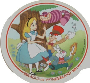Disney Alicia en el País de las Maravillas 30 Aniversario Coleccionista Plato Schmid LE 7.500 1981 - Imagen 1 de 4