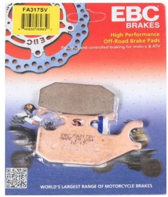 EBC BRAKES Severe Duty Brake Pads Bombardier DS650 Outlander Quest Traxter FA317 - Image 1 of 4